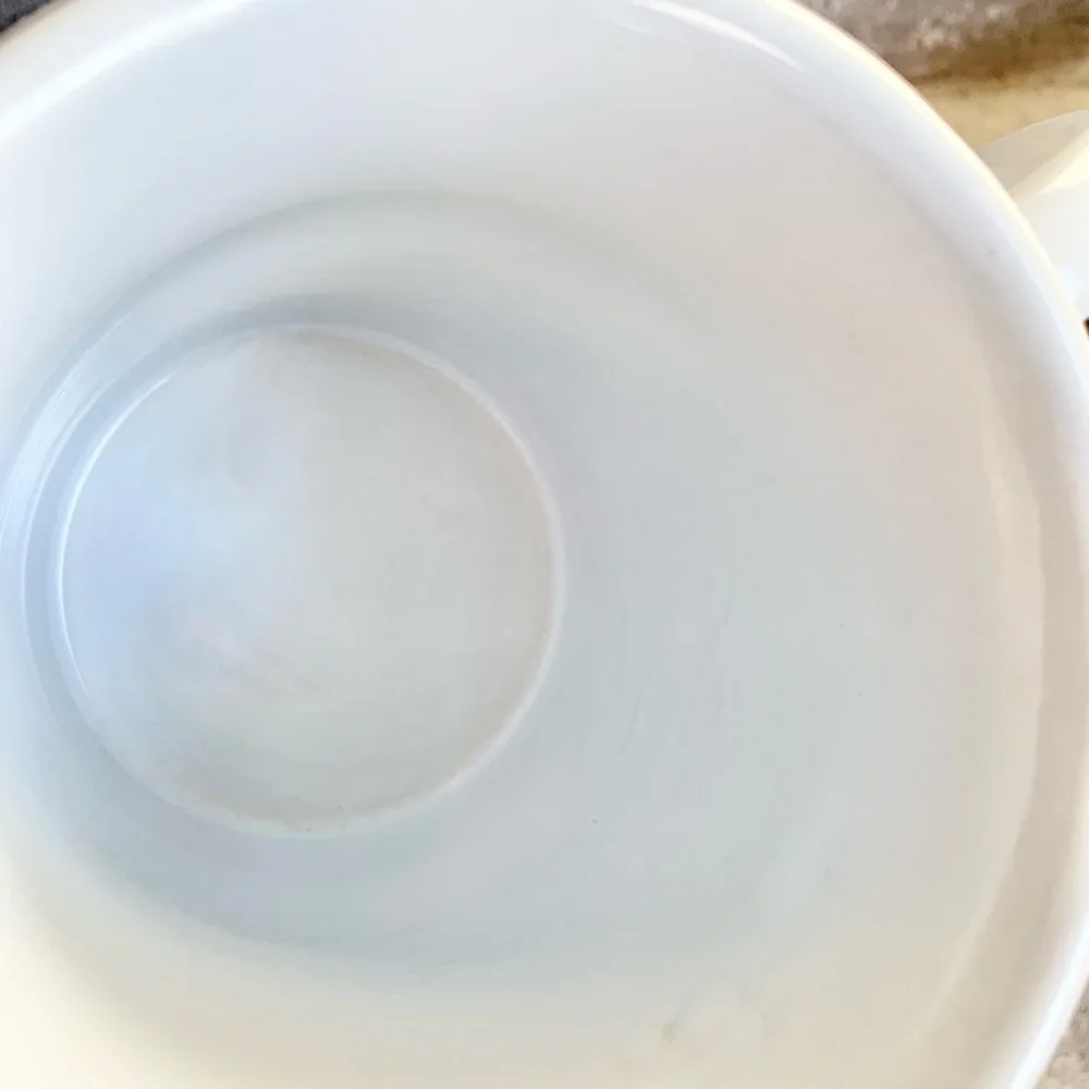 Williams Sonoma L monogram mug